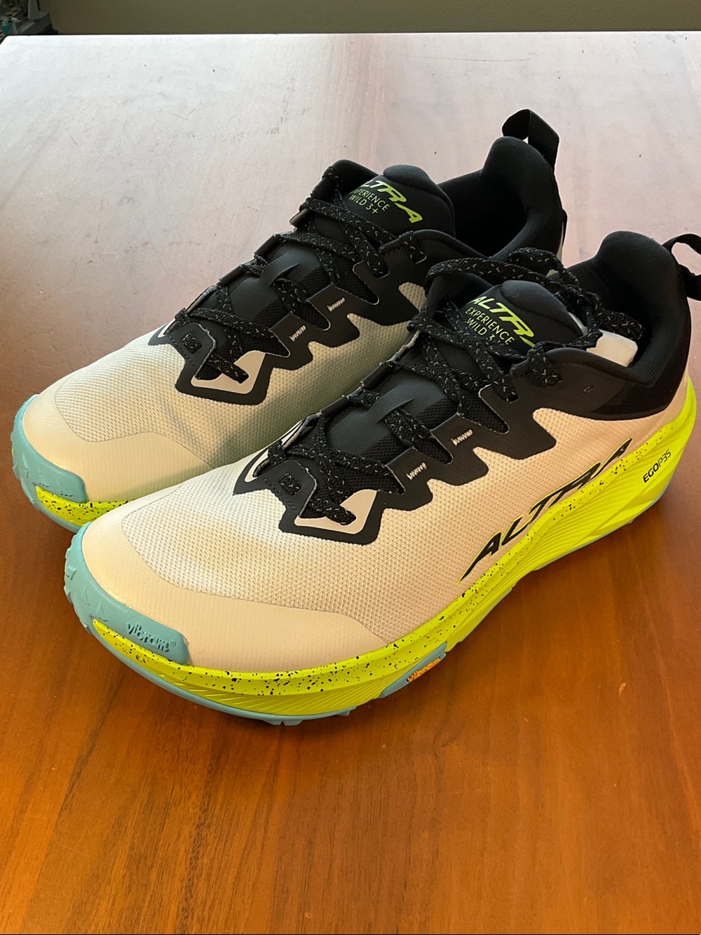 Altra Men's Running Shoes - White, Black, Neon Yellow, Teal